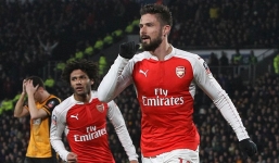 Tổng hợp trận đấu Hull City 0-4 Arsenal: Giroud-Walcott sắm vai người hùng